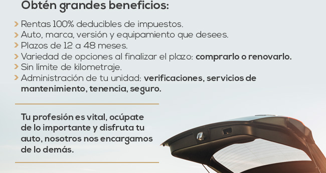Plan a la medida de tus necesidades