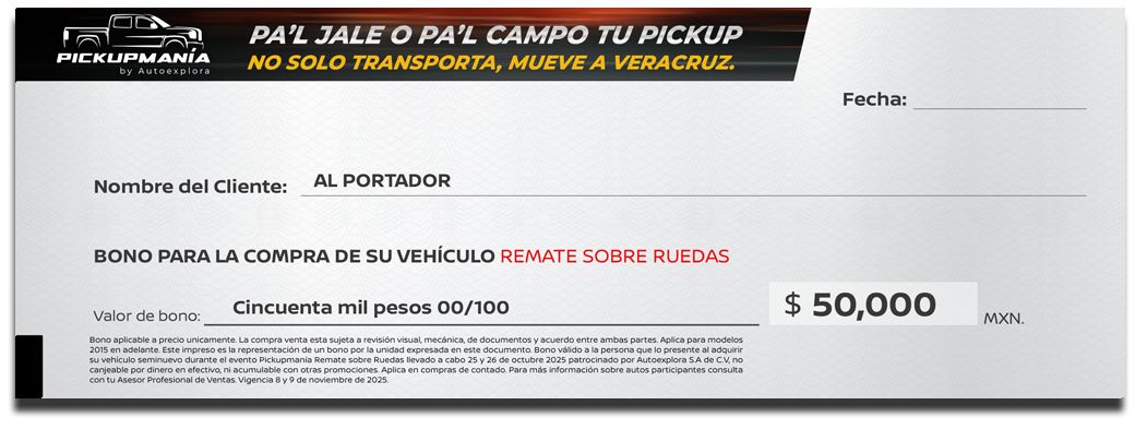Cheque al portador