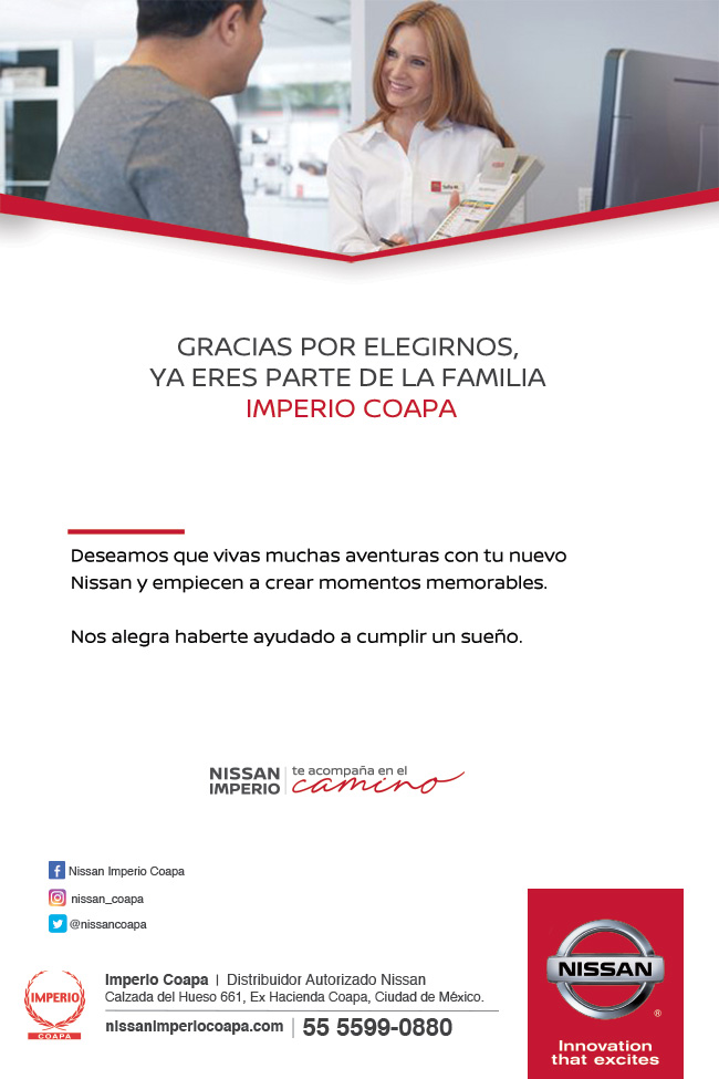 Gracias por elegirnos