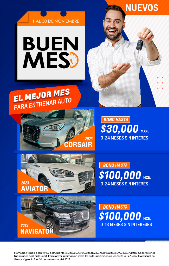 BUEN MES 1 al 30 de noviembre